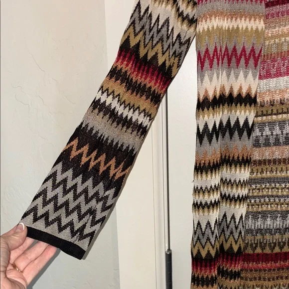 Chico's Long Sweater Cardigan, lightweight | Sz S - Picture 2 of 8